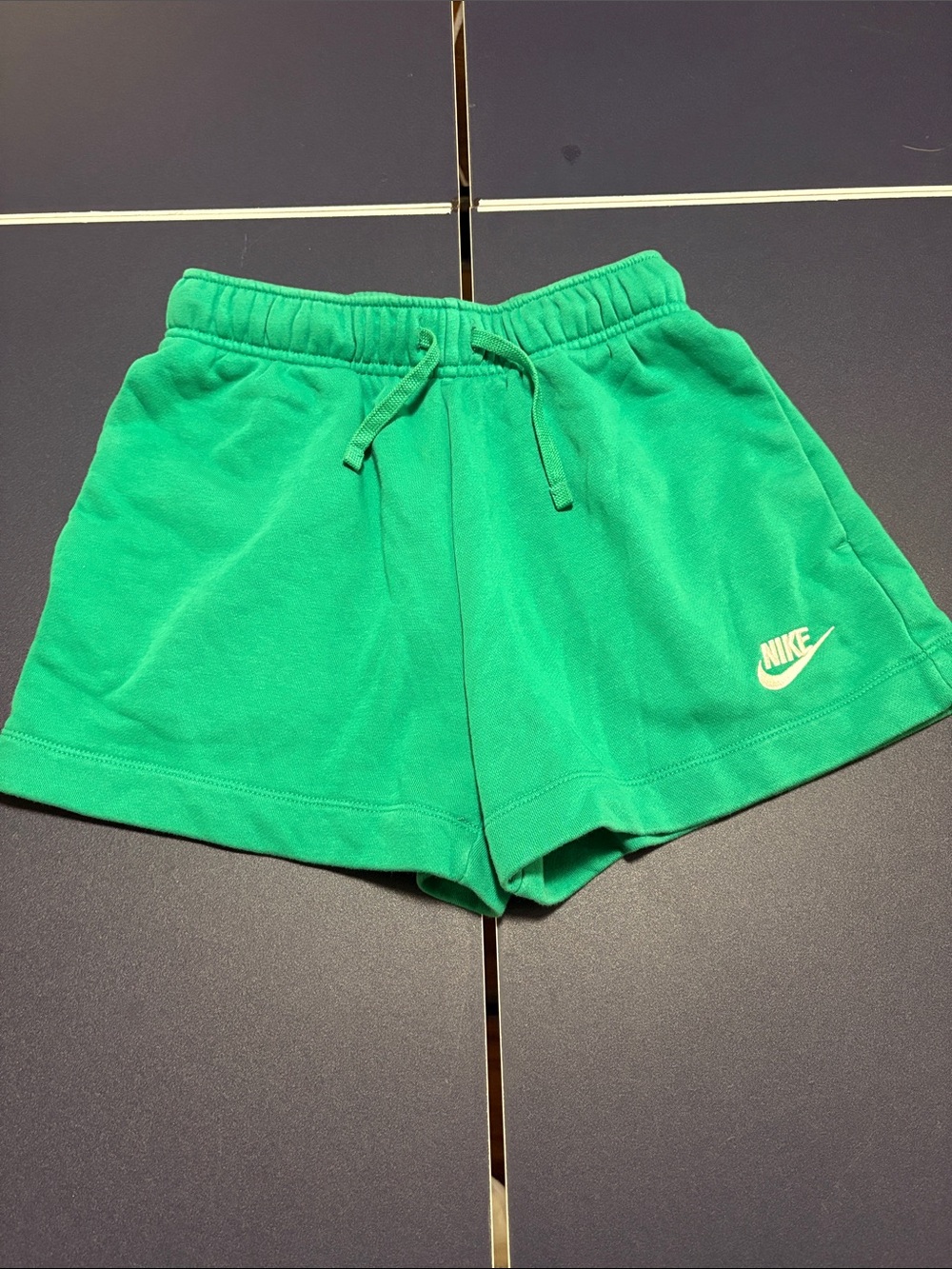 Nike Women’s Bright Green Athletic Drawstring Shorts size XS